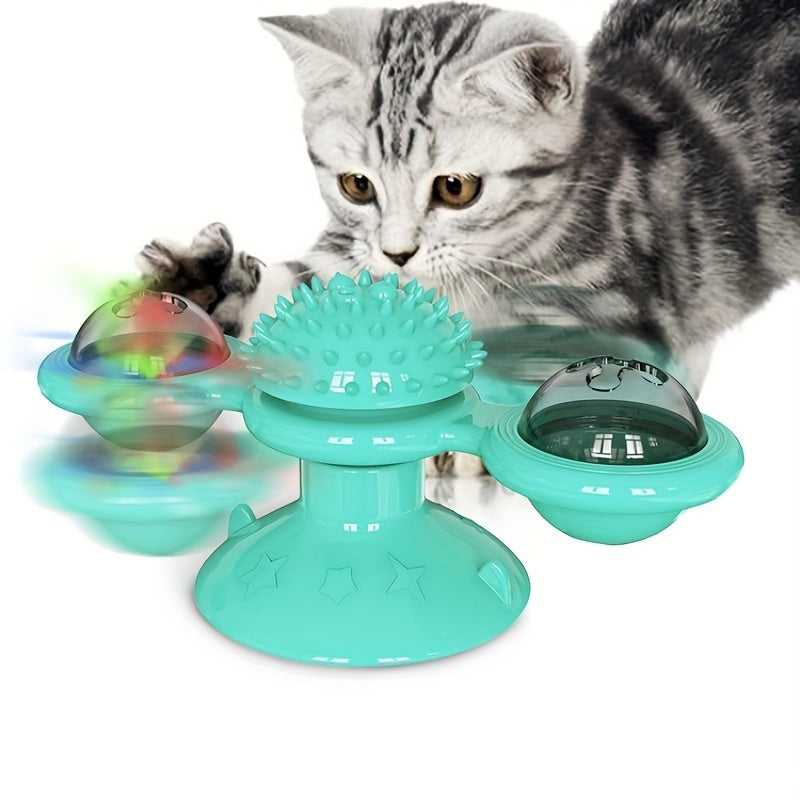 New windmill interactive indoor cat toy