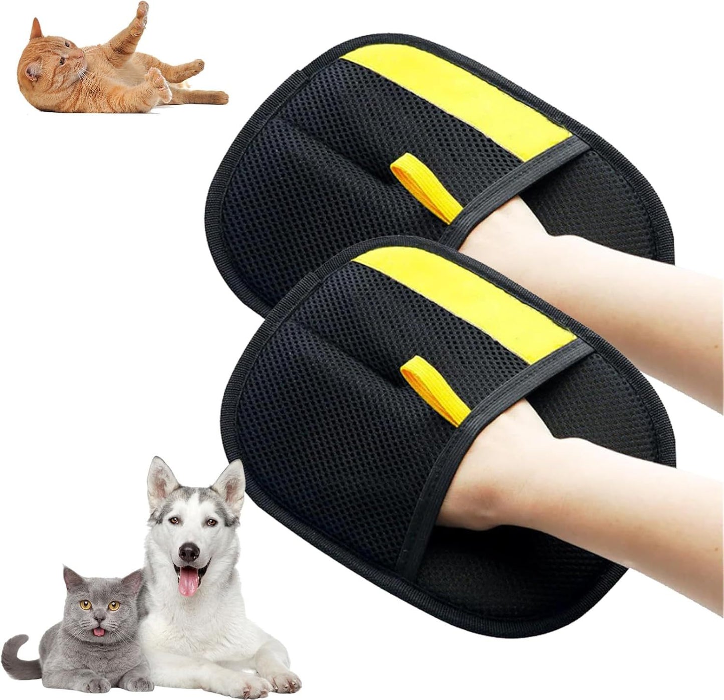 Pet Electrostatic Hair Removal Gloves